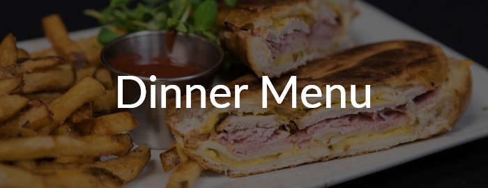 dinner image Dinner Menu button